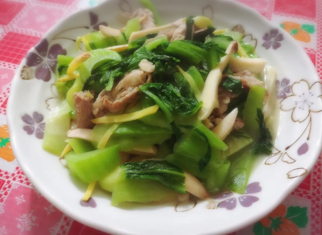 薑絲炒芥菜做法 薑絲炒芥菜做法