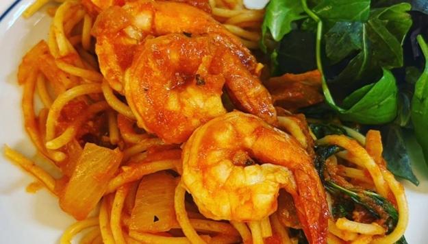 塔香蝦仁食譜