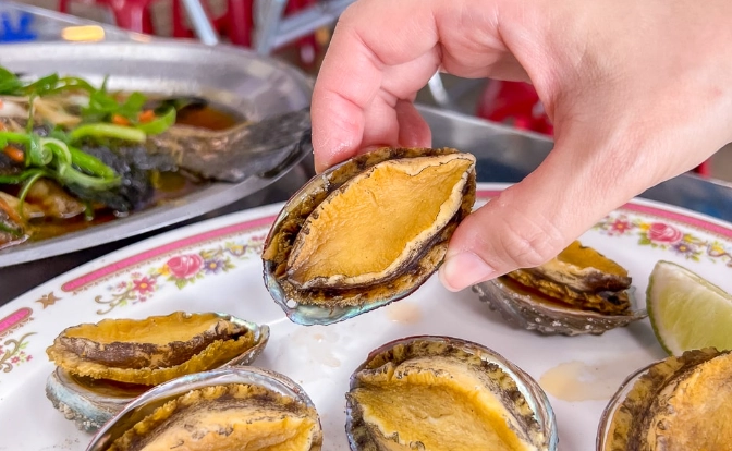 大溪漁港美食