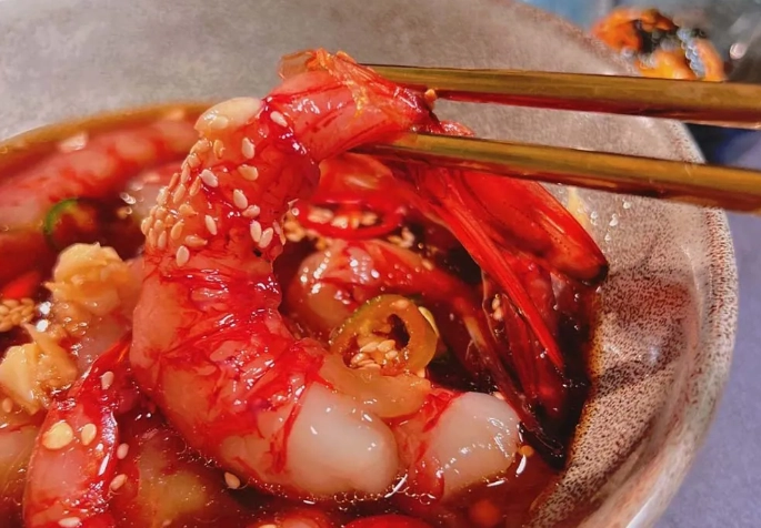 韩式生腌虾食谱 韩式生腌虾食谱