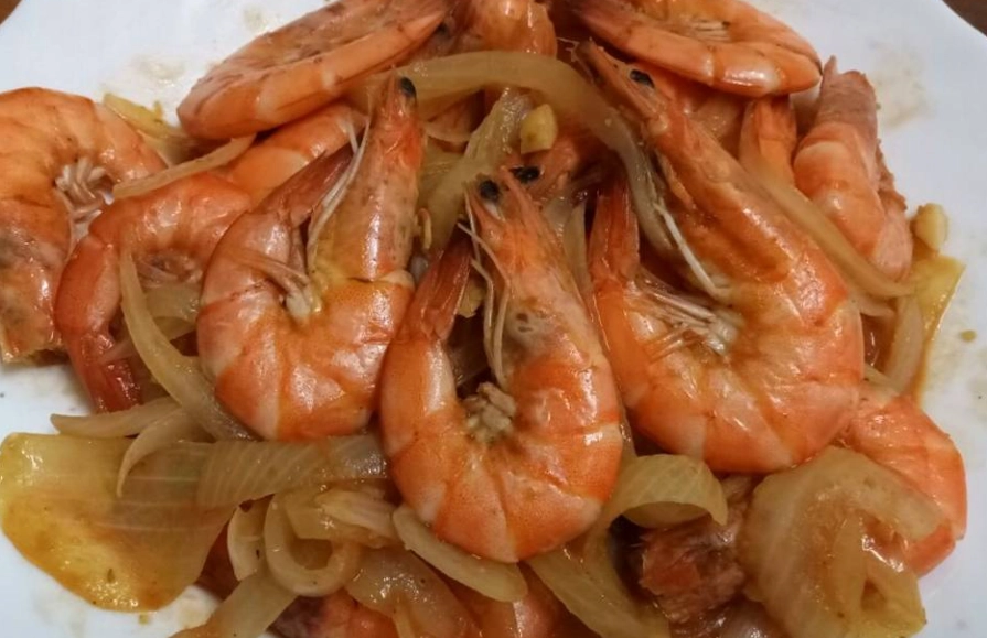 洋蔥炒蝦食譜 洋蔥炒蝦食譜