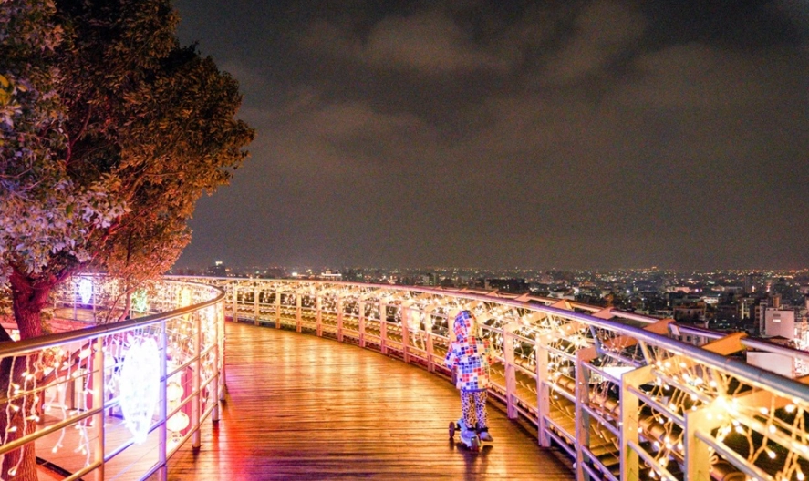 八卦山夜景 八卦山夜景