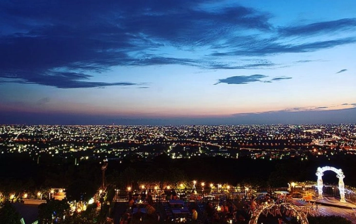 八卦山夜景 八卦山夜景