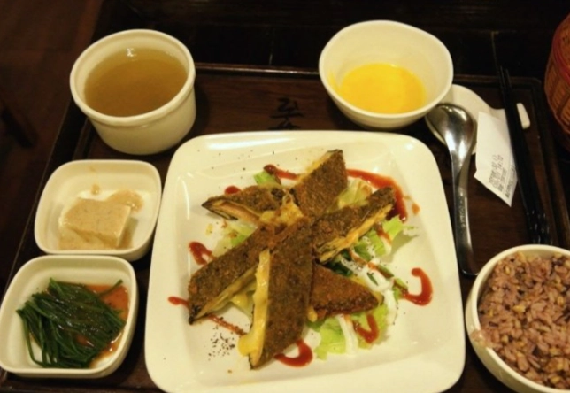 板橋車站美食素食